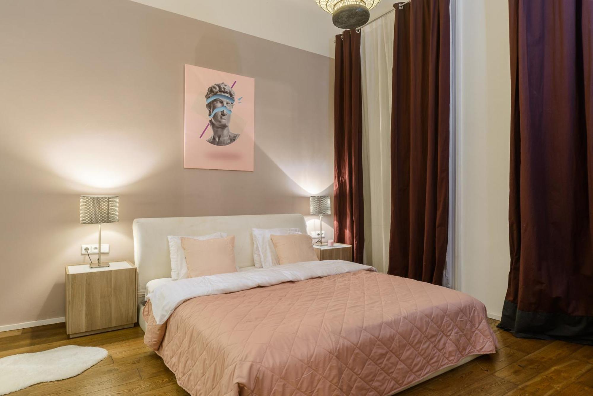Ferienwohnung Premium Apart With A Balcony Prag Exterior foto