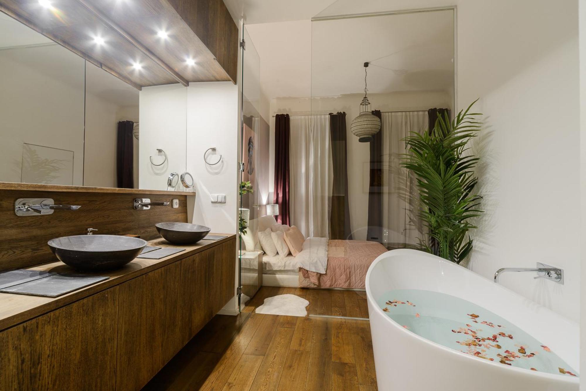 Ferienwohnung Premium Apart With A Balcony Prag Exterior foto