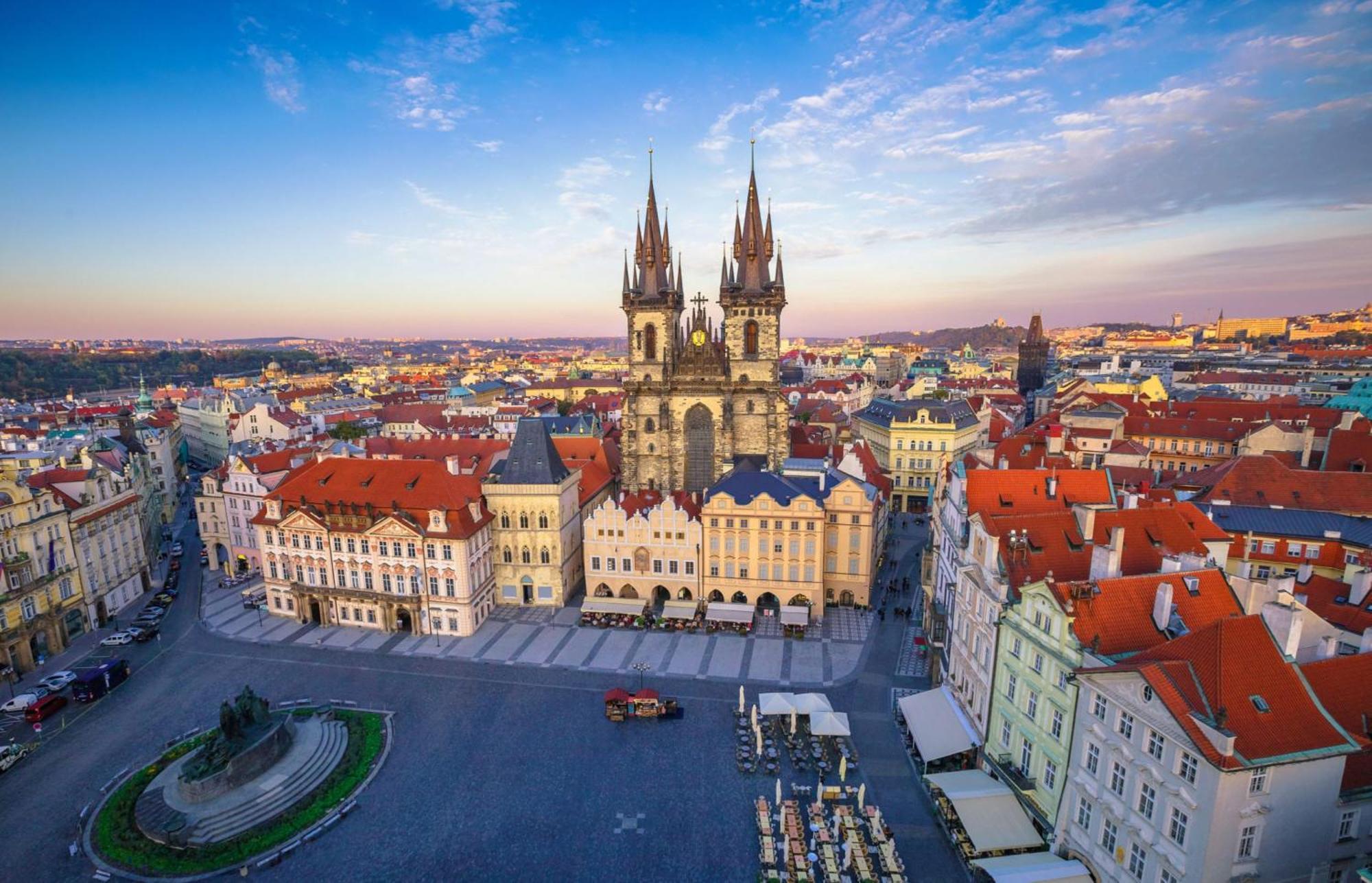 Ferienwohnung Premium Apart With A Balcony Prag Exterior foto