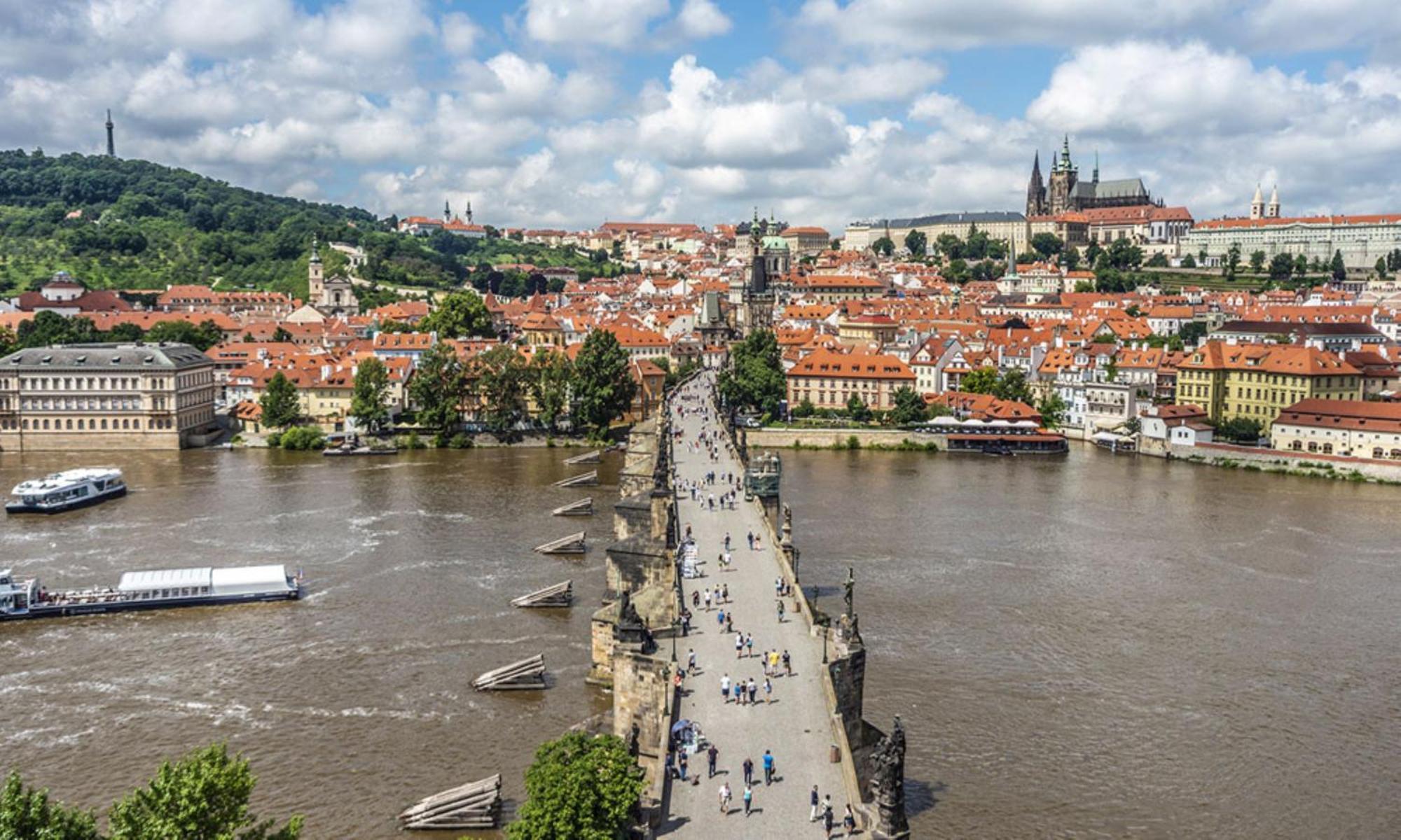 Ferienwohnung Premium Apart With A Balcony Prag Exterior foto
